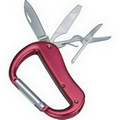 Carabiner w/ Multi Function Knife